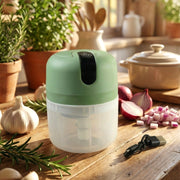 Mini Electric Food Processor  Vegetable Chopper Garlic Chopper  Machine  (250 Ml) thumbnail 5