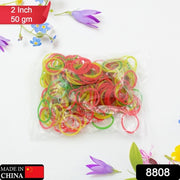Rubber Band For Officehome And Kitchen Accessories Item Products Elastic Rubber Bands Flexible Reusable Nylon Elastic Unbreakable For Stationery School Multicolor thumbnail 7