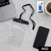 6922 Mobile Cover Pouch Transparent Waterproof Sealed Plastic Smartphone Protective Pouch Coverbag For All Mobile Phones thumbnail 7
