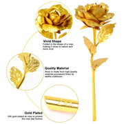 0879 B Golden Rose Used In All Kinds Of Places Like Household Offices Cafes Etc. For Decorating And To Look Good Purposes And All. thumbnail 2