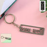 Stylish Devotional Text Metal Keychain (1 Pc)