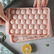 Plastic Round Reusable Ice Cube Ice Ball Mold  Lollipop Candy Maker 33 Moulds (16.510 Cm  1 Pc) thumbnail 5