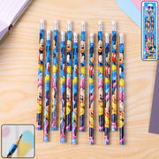 Premium Cartoon-printed Graphite Pencils Set Of 12 Pc thumbnail 1