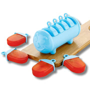 Plastic Ice Candy Maker 4 Compartment  Grid Kulfi Candy (1 Pc) thumbnail 3