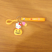 Cute Cartoon Kitty Pumpkin Keychain (1 Pc) thumbnail 6