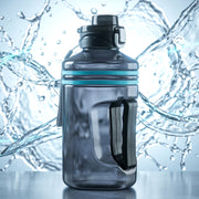 Large Square Gallon Style Water Bottle With Handle 1500 Ml thumbnail 5