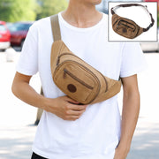 Stylish Canvas Waist Bag For Men  Women (1 Pc) thumbnail 1