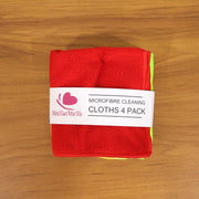 Microfiber Cleaning Cloths 4 Pc Set Multipurpose Cleaning Towel Napkin thumbnail 6