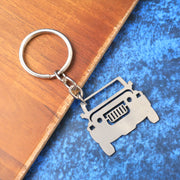 Stylish Metal Jeep Shape Keychain (1 Pc) thumbnail 4
