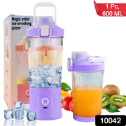 Eletric Crusher Juicer With Multicolor Light 8 Blades (600 Ml  Multicolor) thumbnail 7