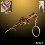 Metal Gun Shape Keychain (1 Pc) thumbnail 7