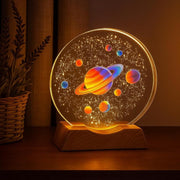 3d Creative Visualization Lamp  Led Night Ligh (1 Pc) thumbnail 2