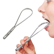 Steel Tongue Cleaner Tongue Scraper (1 Pc) thumbnail 5