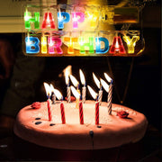 4815 Decoratives Plastic Happy Birthday 13 Led Letter Battery Operated String Lights Outdoor String Lights (Multicolour) thumbnail 1