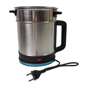 Soup Pot With Lid Stainless Steel Multi Cooker Kettle (800w  2.5 Ltr.) thumbnail 4