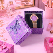 Elegant Ladies Wrist Watch With Stylish Dial And Premium Gift Box thumbnail 1