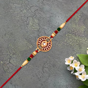 Elegant Circular Designer Rakhi thumbnail 1