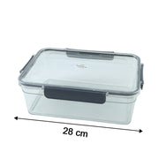 Plastic Airtight Food Storage Container Set(3 Pc 750 Ml 1500 Ml 2800 Ml) thumbnail 4