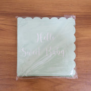 Hello Sweet Baby Party Paper Napkins (31 X 31 Cm  24 Pc) thumbnail 5