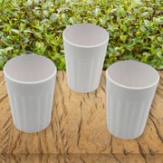 5719 Small Plastic Coffee  Tea Cups Reusable Plastic Cup Mug Lightweight Microwavable Dishwasher Safe Unbreakable Camping Coffee Mugs For Tea Milk Water Juice Tea (3 Pcs Set) thumbnail 4
