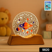 3d Creative Visualization Lamp  Led Night Ligh (1 Pc) thumbnail 5