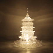 Premium Led Crystal Pagoda Decorative Light (1 Pc) thumbnail 5