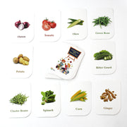 Kidkraft 32-piece Educational Vegetable Flash Cards Set thumbnail 1