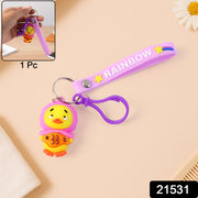 Cute Cartoon Duck Keychain (1 Pc) thumbnail 7