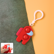 Pop-it Fidget Keychain Toy - (1 Pc  Mix Color) thumbnail 5
