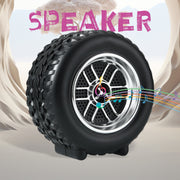 Portable Tyre  Wheel Shape Wireless Bluetooth Speaker (1 Pc) thumbnail 1