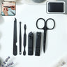 6 In 1 Professional Manicure  Pedicure Grooming Tool Set