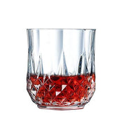 2341 Heavy Unbreakable Stylish Look Fully Transparent Glasses Set 250ml (6pcs) thumbnail 4