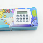 4257 Double Sided Magnetic Geometry Box Pencil Box With Calculator For Boys Art Plastic Pencil Box  For Girls And Boys thumbnail 2