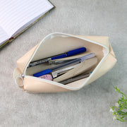 Slim Pu Leather Pencil Pouch - (1 Pc) thumbnail 3