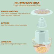 Multipurpose Manual Vegetable Grater And Corn Kernel Stripper (1 Pc) thumbnail 5
