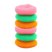 2630 Plastic Scrubber Round Nylon Scrubbers (Pack Of 6) thumbnail 6