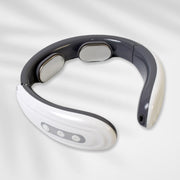 2 Heads Smart Electric Neck And Back Pulse Massager (1 Pc  Mix Design) thumbnail 4