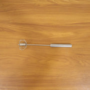 Stainless Steel Hand Push Rotary Whisk (1 Pc 29 Cm) thumbnail 6
