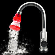 1450 Small Plastic 360-degree Shower Head Faucet thumbnail 1