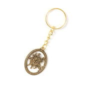 Premium Golden Metal Durga Maa Keychain (1 Pc) thumbnail 4