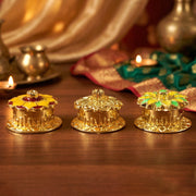 Decorative Golden Kankavati (1 Pc Mix Design) thumbnail 1