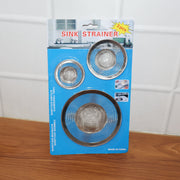 Stainless Steel Sink Drain Strainer Set (3 Pc) thumbnail 5