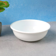 Plastic 6 Inch White Round Deep Serving Bowl (1 Pc) thumbnail 6