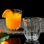 Premium Transparent Glass Tumbler Set (256ml  6 Pc) thumbnail 3