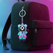 Cute Character-themed Soft Silicone Keychain (Mix Desgin  1 Pc) thumbnail 2