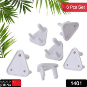 1401 Baby Safety Big Electrical Socket Cover Outlet Plug Protector For Child Proofing In Home School Office (6pc Set) thumbnail 5