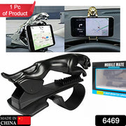 6469 Jaguar Leopard Shape Plastic Phone Clip Mobile Phone Holder For Car Use thumbnail 7