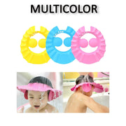 0378b Adjustable Safe Soft Bathing Baby Shower Hair Wash Cap For Children Baby Bath Cap Shower Protection For Eyes And Ear thumbnail 2