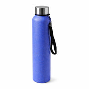 Classic Stainless Steel Water Bottle Blue Color (1000 Ml 1 Pc) thumbnail 3
