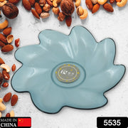 5535 Flower Shape Plastic Dinner  Fruit Plate   Tray  Snacks  Breakfast Plate Friendly Plastic Plate For Kids Party Supplies Birthday Holiday Party Dinnerware Supplies (1 Pc) thumbnail 6